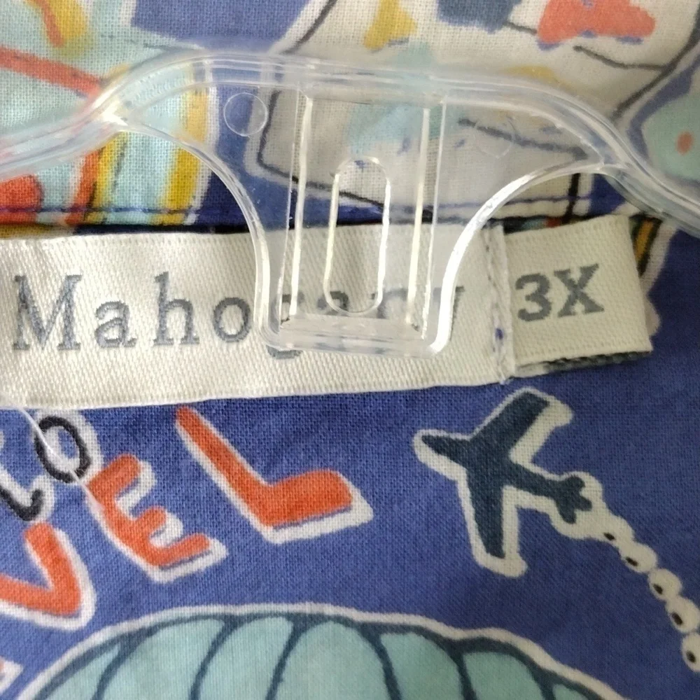 Mahogany two-piece pajama set women's